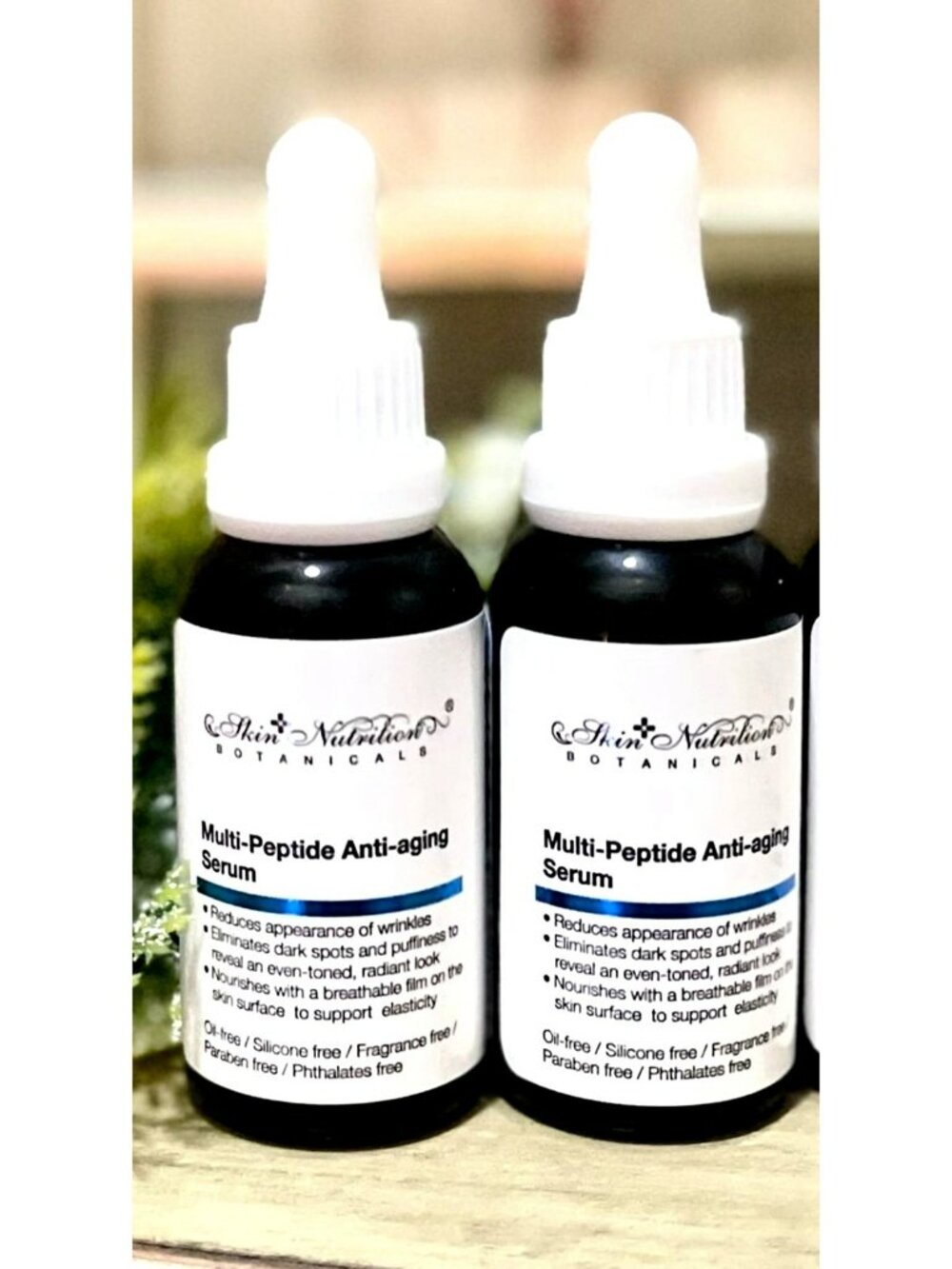 Skin Nutrition Botanicals Multi-Peptide Anti-Aging Serum Duo - pack of 2